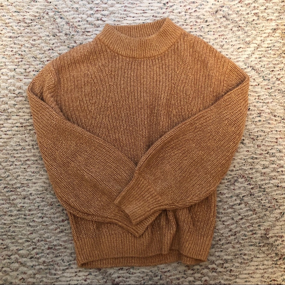 Gold sweater